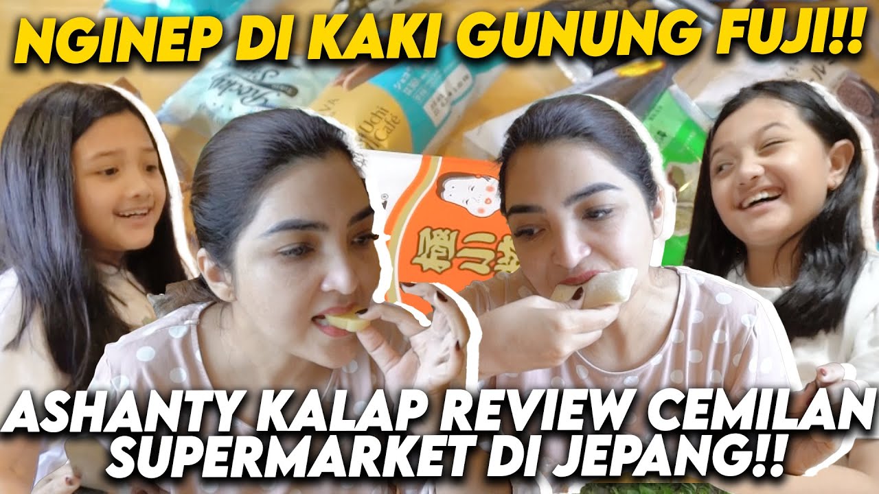 REVIEW MAKANAN SEMUA MINIMARKET DI JEPANG!! SAMBIL NGINEP DIKAKI GUNUNG FUJI YANG INDAH DAN MEWAH!!
