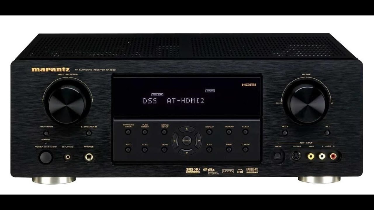 Marantz SR4002 Bad Speaker Protect Relay Replace