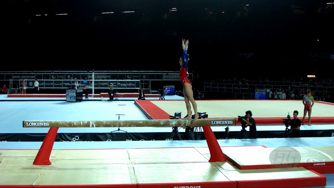 EREMINA Elena (RUS) - 2017 Artistic Worlds, Montréal (CAN) - Qualifications Balance Beam