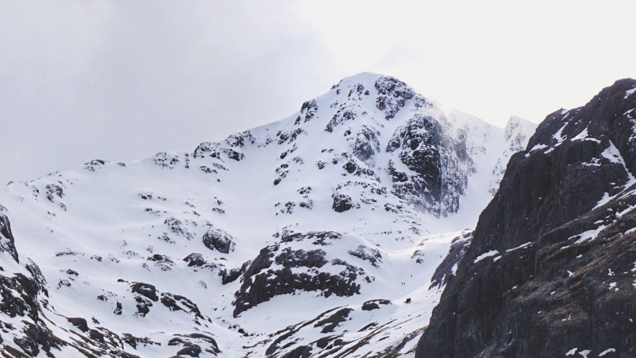 Backcountry skiing - Bidean nam Bian, Scotland