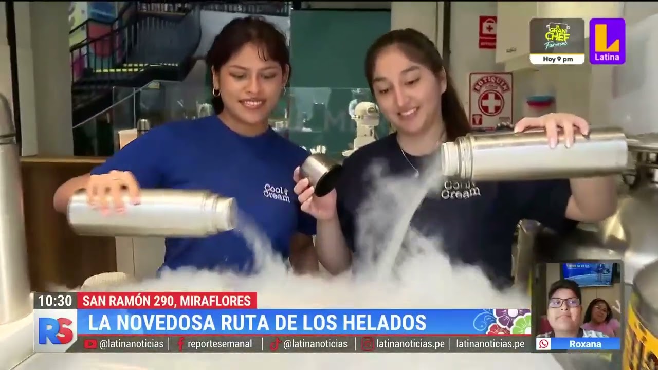 La novedosa ruta de los helados