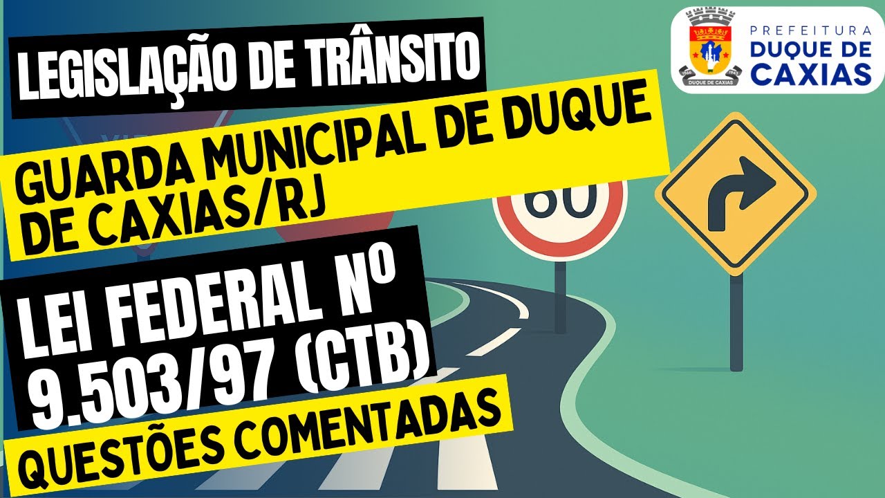 Questões com PERFIL DA BANCA IDIB comentadas - Código de Trânsito Brasileiro