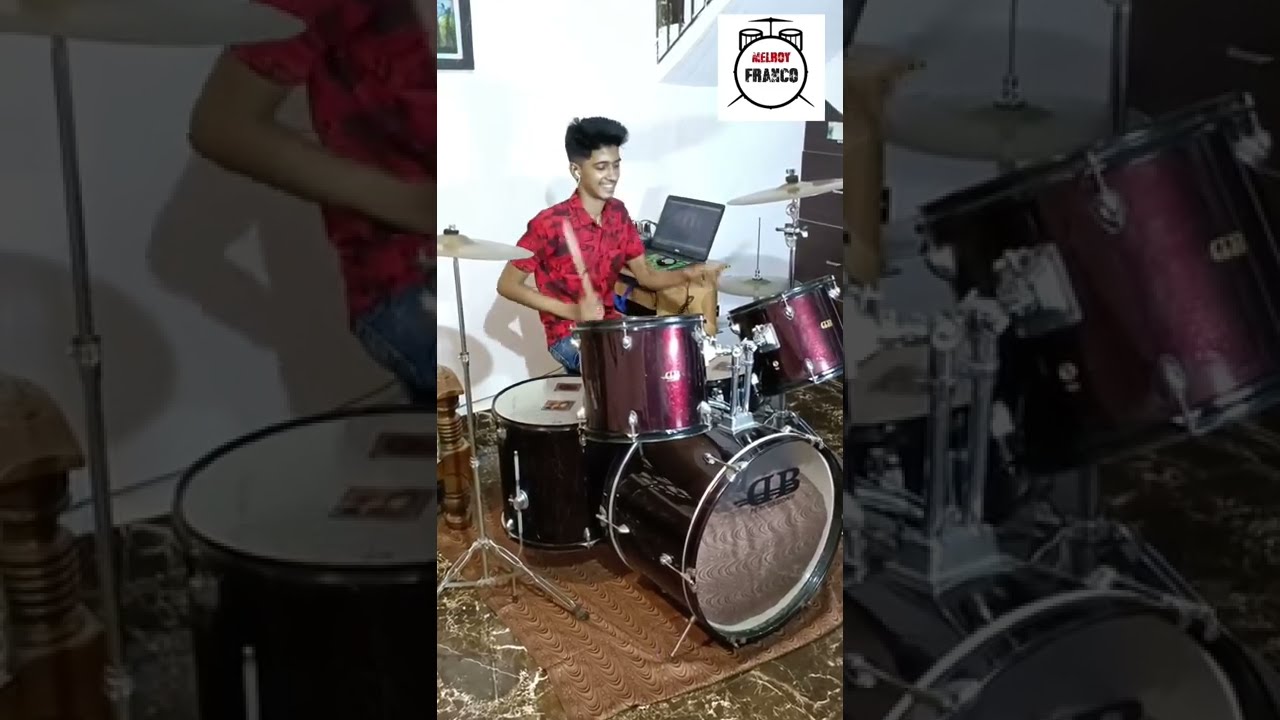 Excuses | AP Dhillon | Gurinder Gill | Intense | Melroy Franco Drum Cover #shorts