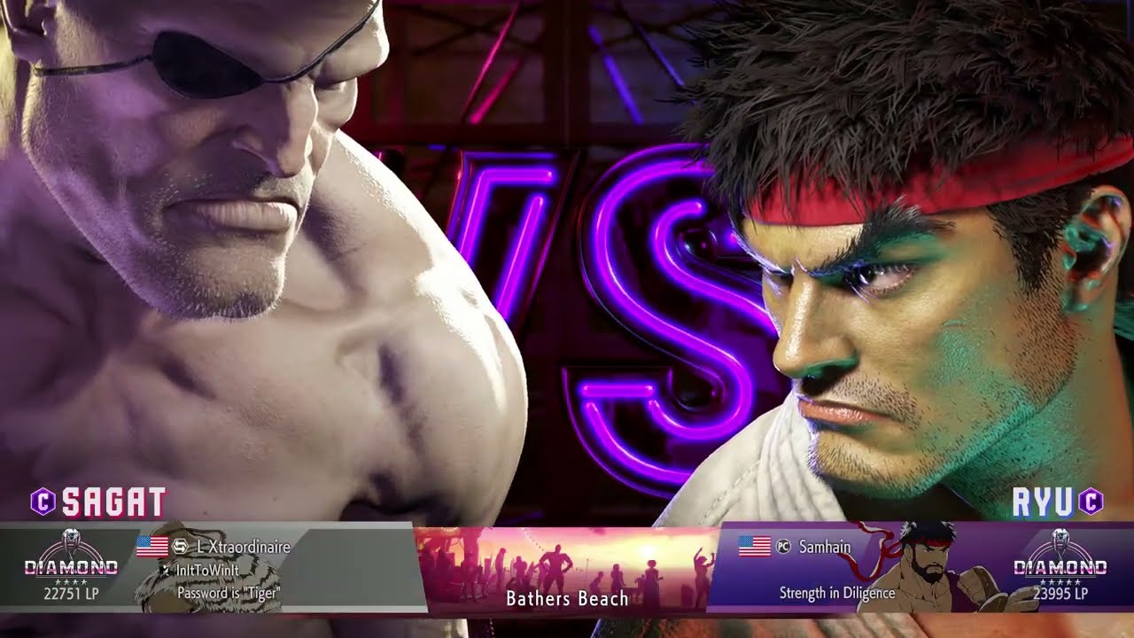 Street Fighter™ 6 Ryu vs Sagat - Ranked Match - Diamond 5 Stars