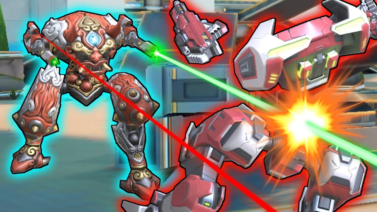 Tengu DEATHLESS skin , Mech Arena funny video .