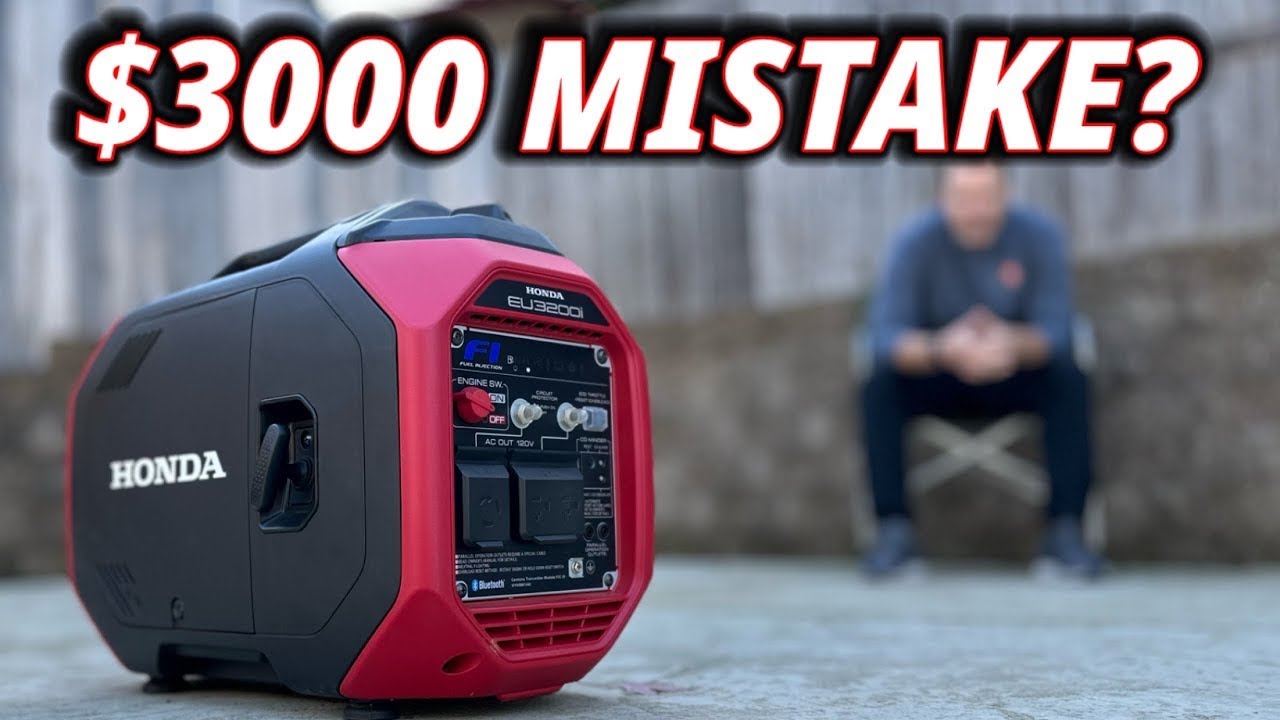 Honda Eu3200i Что вам следует знать!