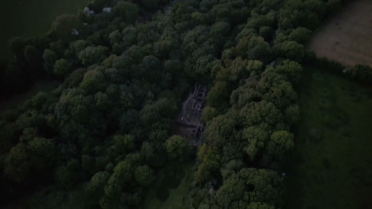 THE Old CLAY Works at TREGARGUS woods ...st  Stephen's  #cornwall #kernow #exploring #drone #walk