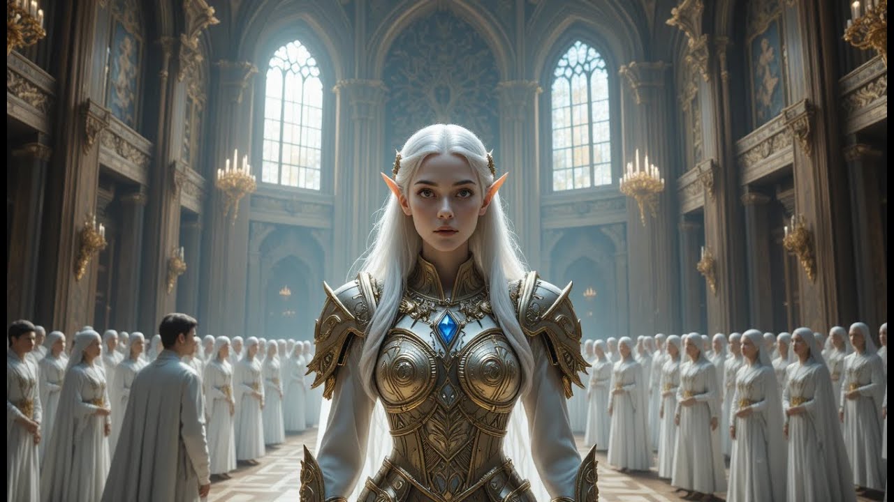 He accidentally spilled coffee on the alien princess – she said, Take my clothes off immediately