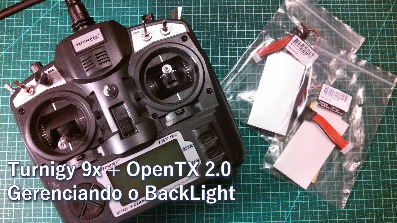 Turnigy 9x + OpenTX 2.0 - Gerenciando o BackLight (Transistor BS170)