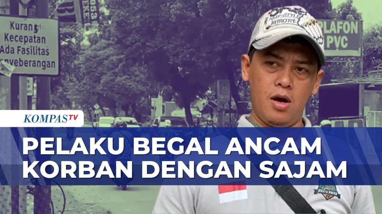 Pengendara Motor Jadi Korban Begal di Pondok Gede | KOMPAS MALAM