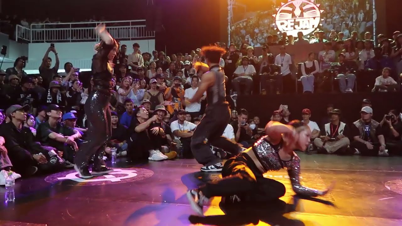 RFJAM 2023 Open Styles 3vs3 Final yoonji #yoonji #waackxxxy #Danzel #mtpop #warlock #batalla #rfjam