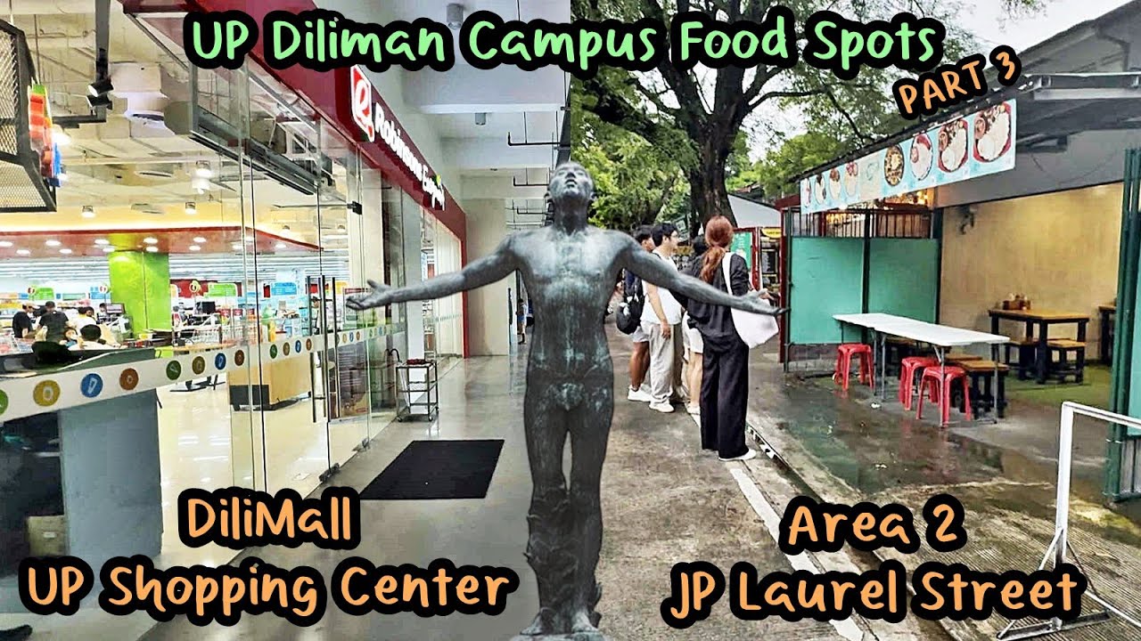 DiliMall New UP Shopping Center + Area 2📍UP Diliman Campus food spots | back to school Isko tambayan