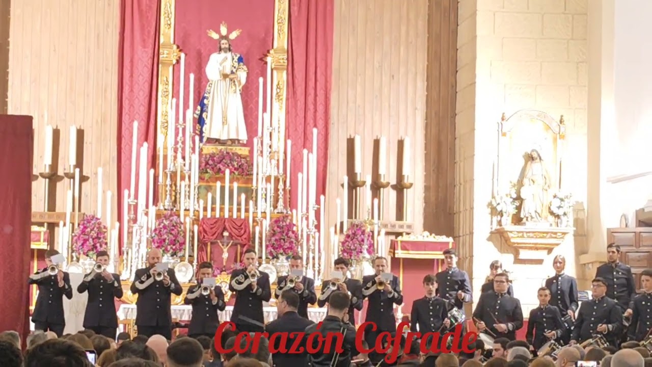 4k Marcha Rosario, la virgen del Polvorín / Banda de música AMUECI de Écija Huelva - Febrero 2025