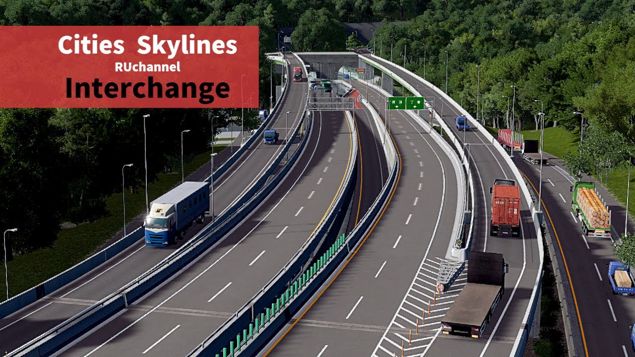The most REALISTIC highway I have ever built in cities skylines (Mingda ep20)