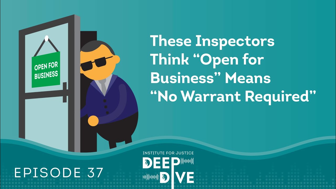 These Inspectors Think “Open for Business” Means “No Warrant Required”