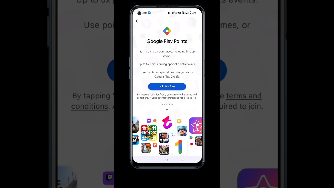 Google play point join for free problem | How to add payment method in playstore | Google Play Point