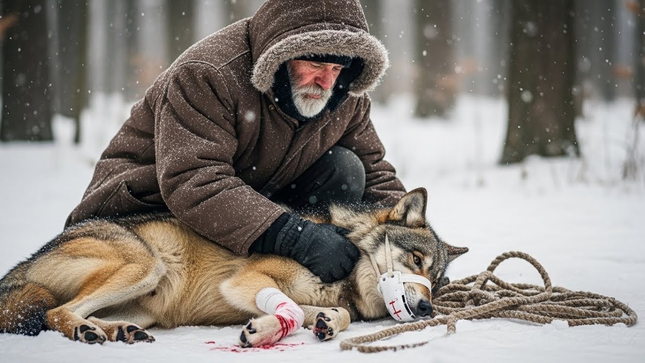 Он думал, что нашёл умирающего волка — но нашёл веру.