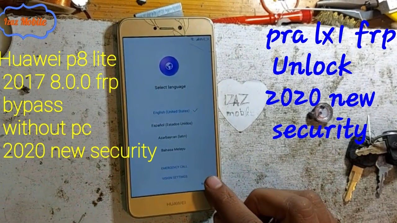 Huawei p8 lite 2017 frp bypass 8.0.0 | Huawei pra lx1 frp google account unlock without pc