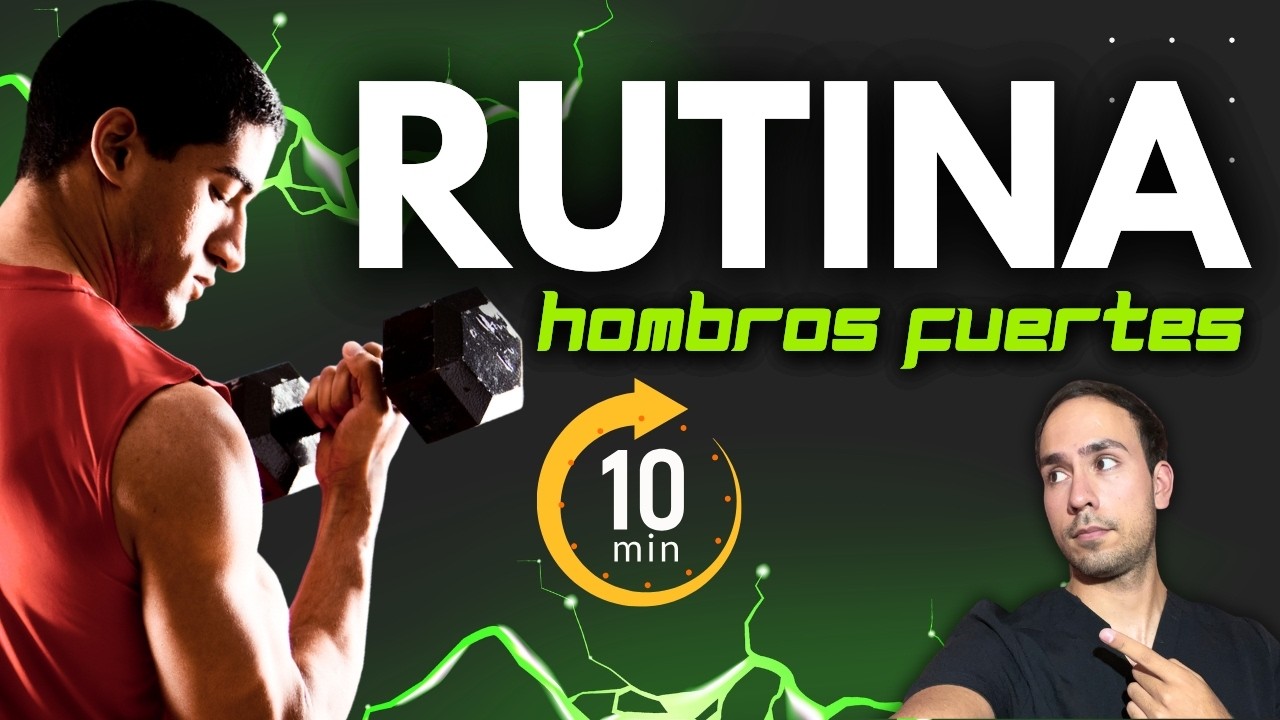 RUTINA de EJERCICIOS para FORTALECER el HOMBRO (SÓLO 10 MINUTOS) - ADIÓS DOLOR!