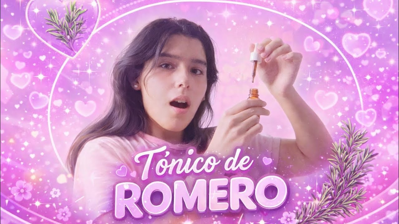 TÓNICO DE ROMERO PARA CABELLO/PESTAÑAS, LO PROBÉ 5 DÍAS 😦🫶🏻🤗 💕 MILY VILLA 💕