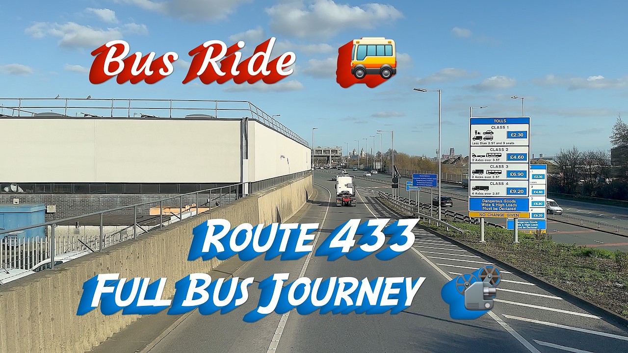 New Brighton - Liverpool / Bus Ride 🚌 Route 433 - Full Bus Journey 📽
