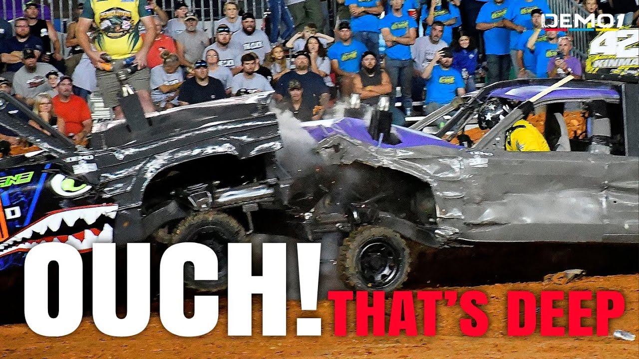 ДЕМО 1 | Team Octane против Kinman Demolition | Pro-Division | Раунд 1 | Заезд 3 | Bristol Motor ...