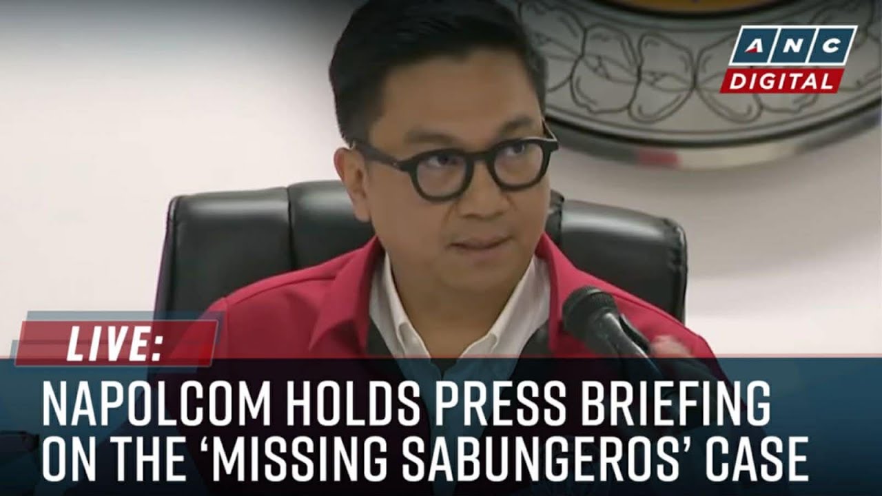 LIVE: NAPOLCOM holds press briefing on the 'missing sabungeros' case | January 16