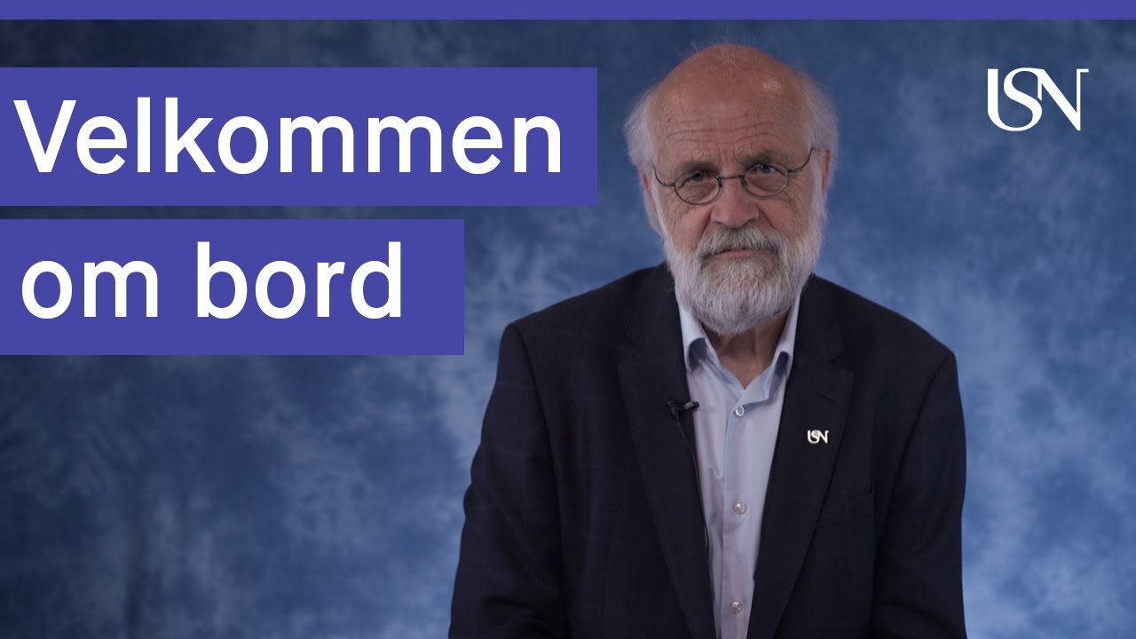 Velkommen om bord – Hilsen fra rektor Petter Aasen