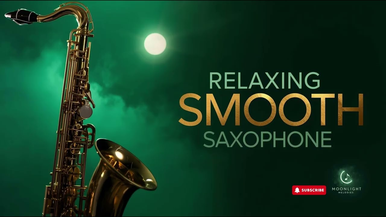 Smooth Jazz Saxophone 🎷 Evening Wind-Down Calm for Relaxation & Peace – Full Instrumental Album
