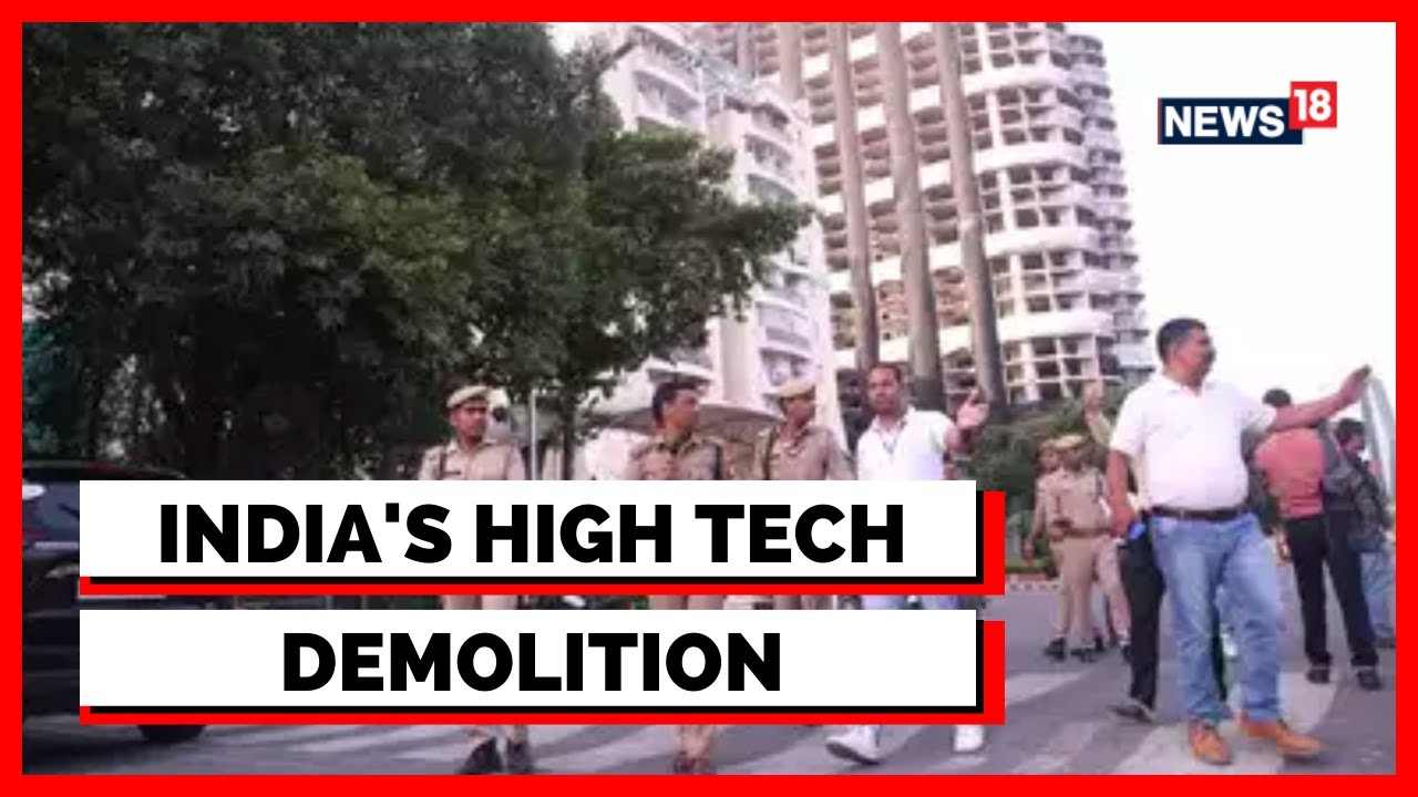 Noida Twin Towers Demolition Live Updates | Supertech Building Destruction News | English News
