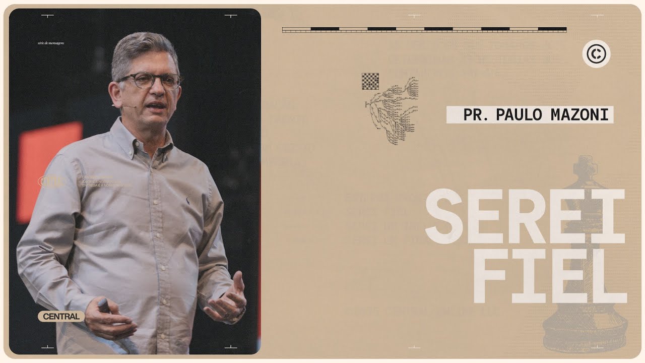 PENSE À FRENTE | PR. PAULO MAZONI | DOMINGO 08H | 12/10/2025