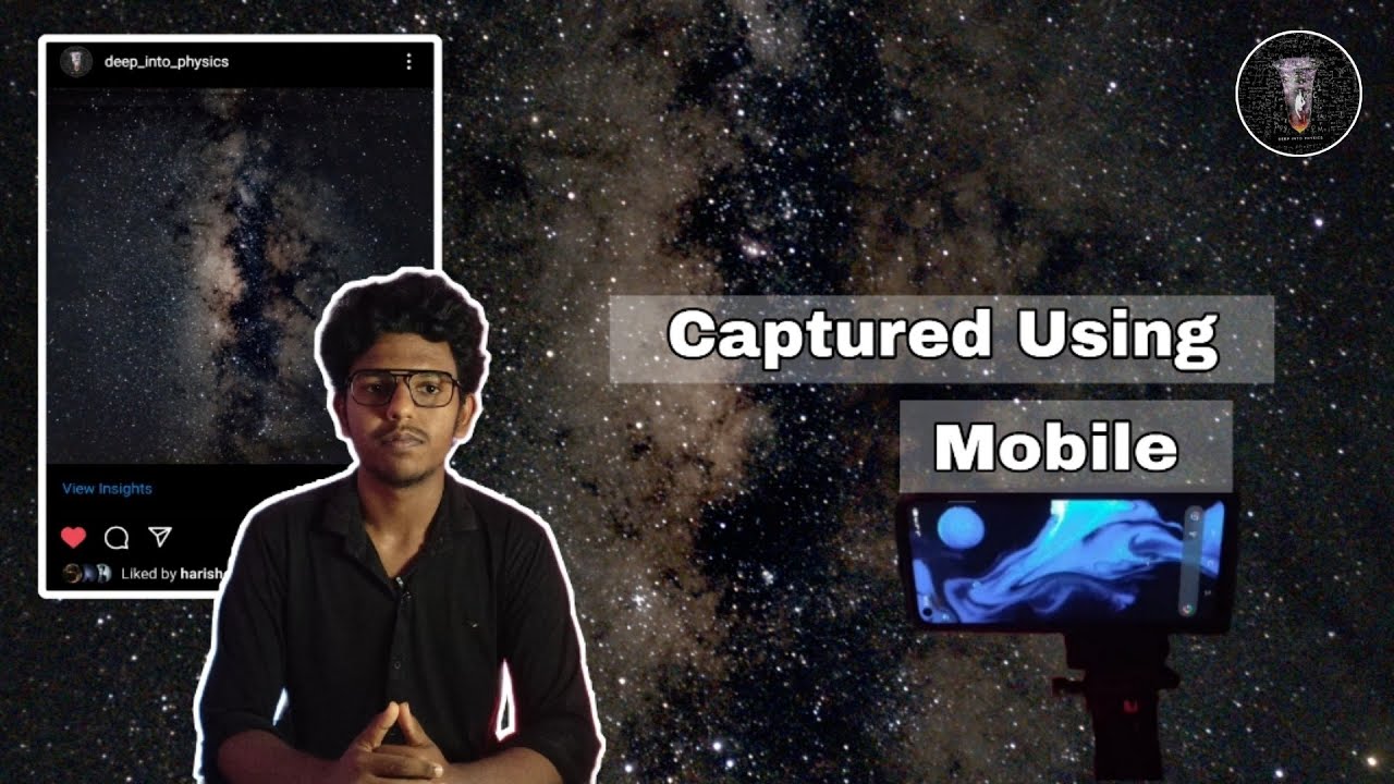 How to capture the milkyway Galaxy from your phone- in tamil. Mobile astrophotography - Ep 04.