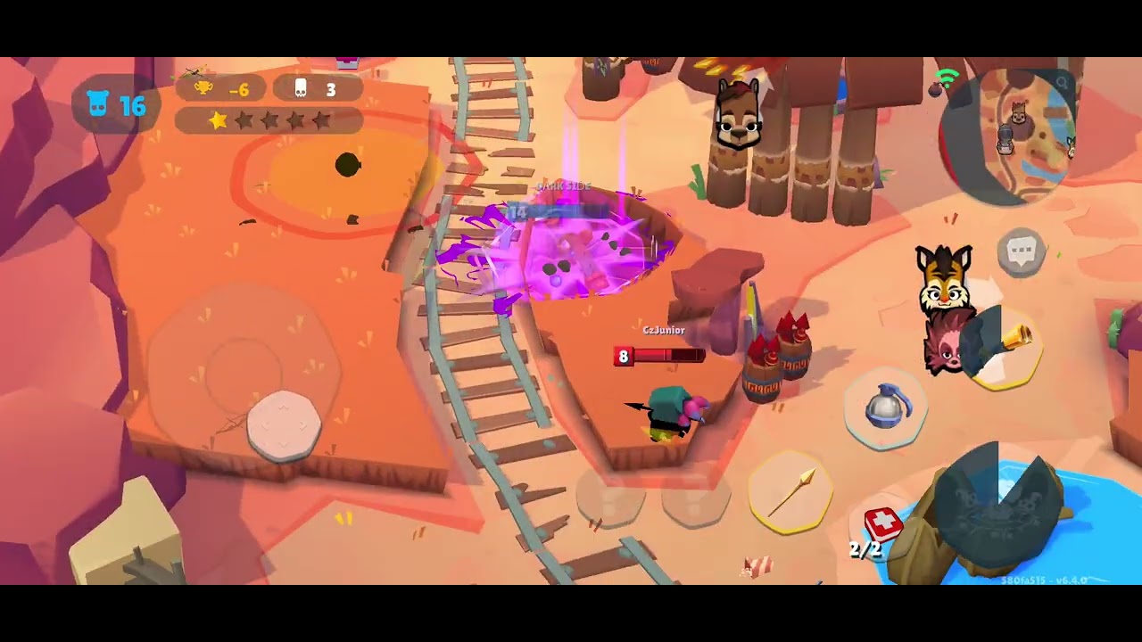 Rocky plays Zooba