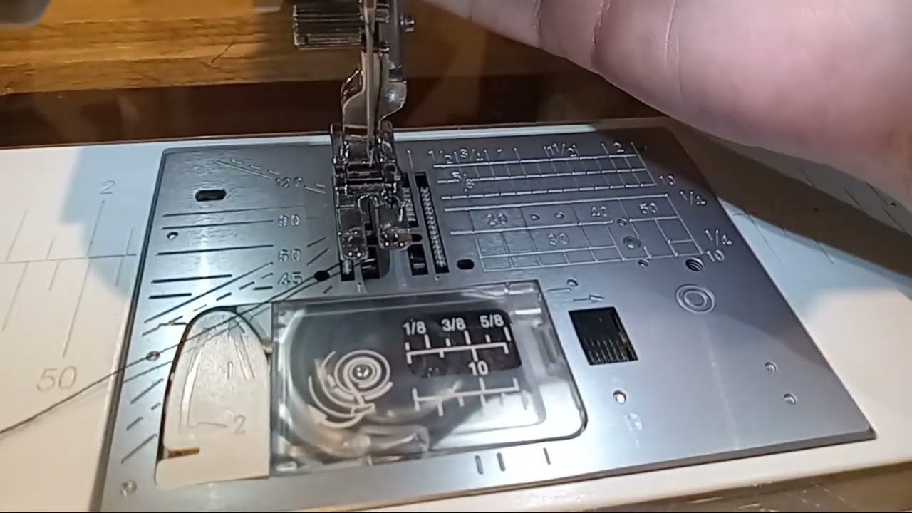Janome Skyline S7 and Professional Foot - Straight Stitch Plate or Not?