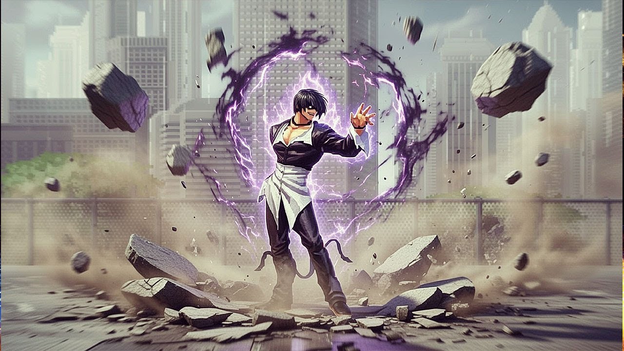 [KOF Mugen] Iori TB Vs 12 Ultimate Fighters Team