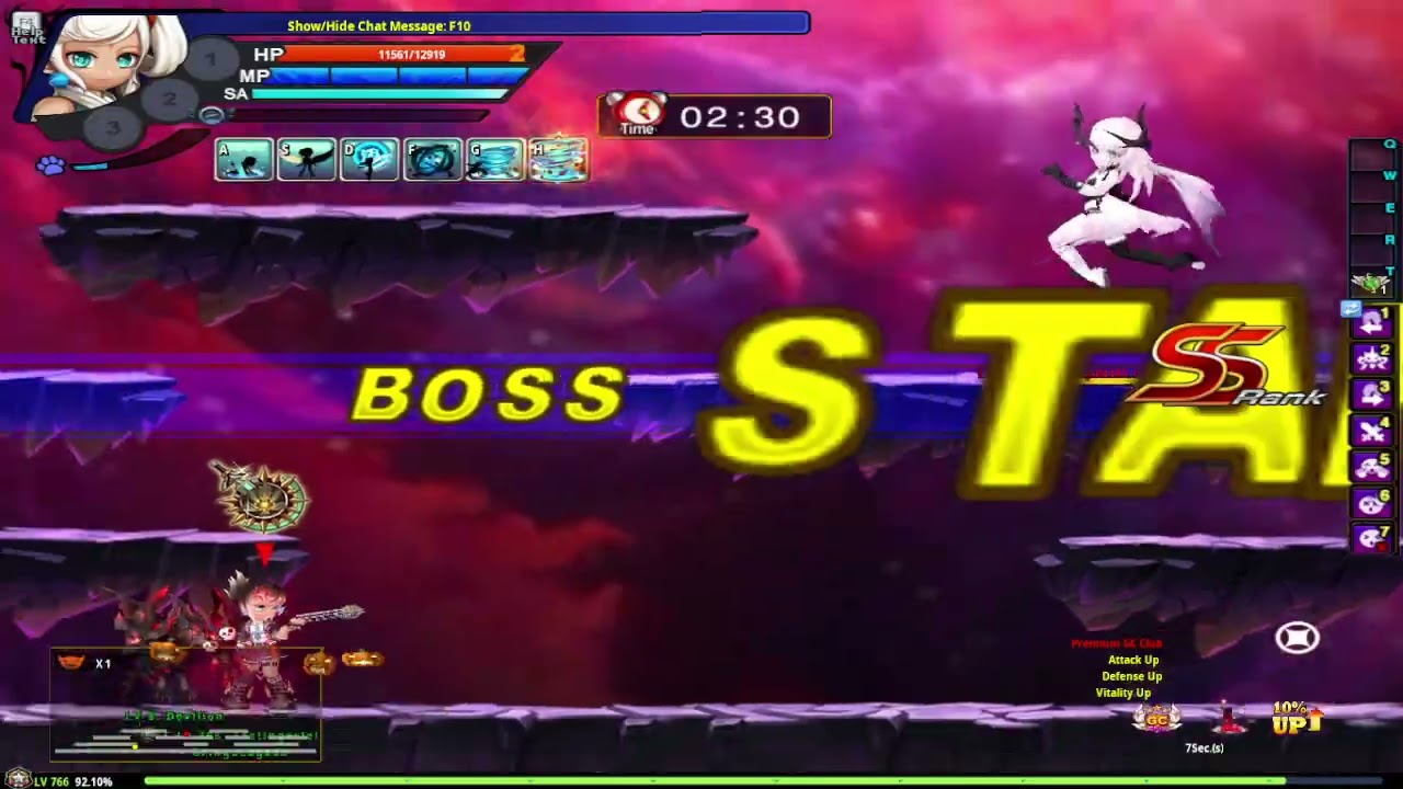 GRAND CHASE CLASSIC - DARK-RIN SOLO VOID NIGHTMARE 4F (NO POT/ NO DEATH/ NO ADDITIONAL BUFF)
