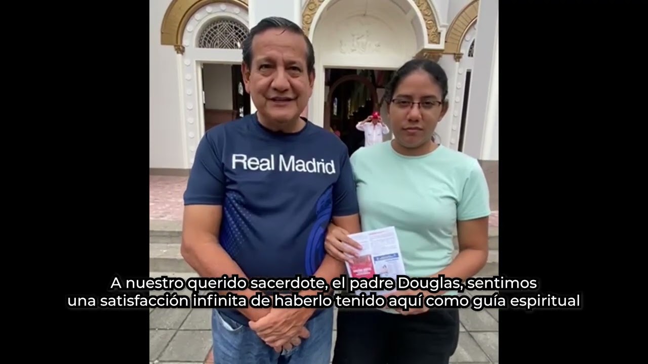 Gracias, Padre Douglas Bohórquez