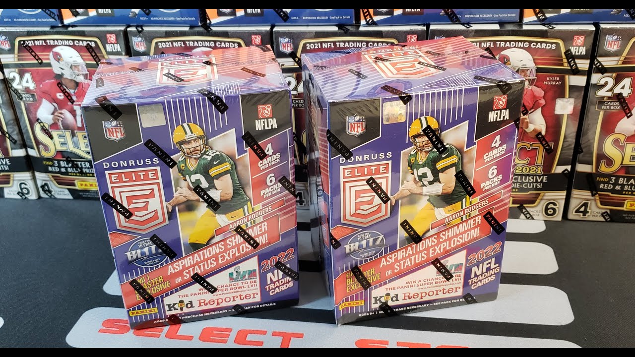 💥New Retail Product Release💥 2022 Donruss Elite Football Blaster Box!👀 Only 1 Rookie Card?!?🍆🤮👎