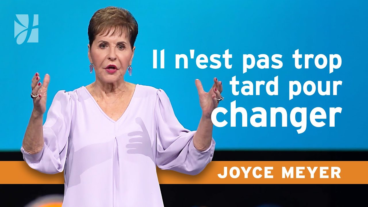Ce n’est pas fini tant que Dieu n’a pas parlé | Joyce Meyer