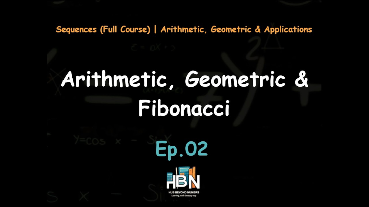 Number Patterns Explained | Arithmetic, Geometric & Fibonacci