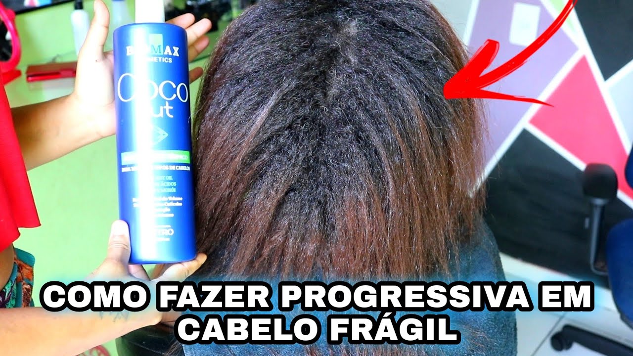 PROGRESSIVA EM CABELO DANIFICADO E FRAGILIZADO - RECUPEROU MUITO