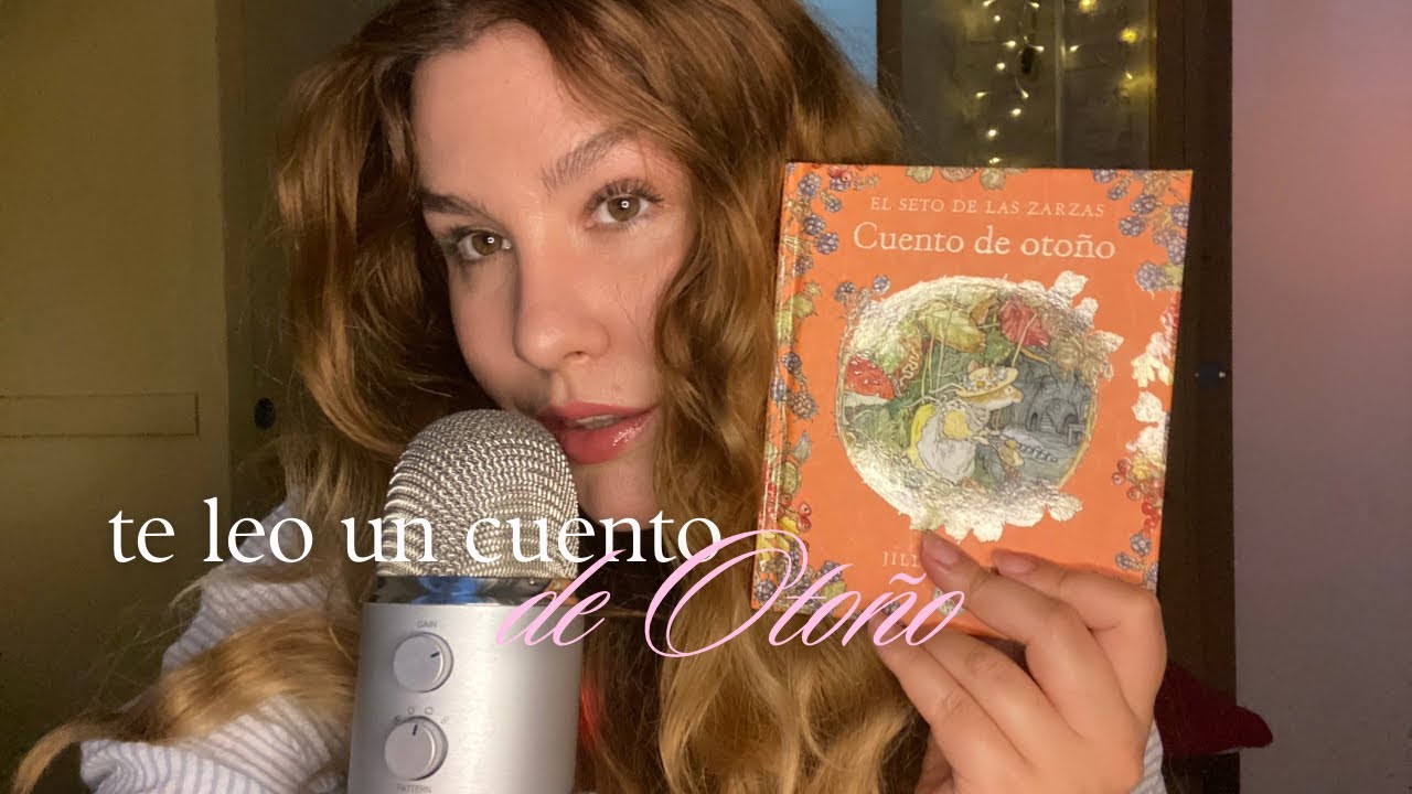 ASMR Te leo un CUENTO para dormir 🍵🍂🍄