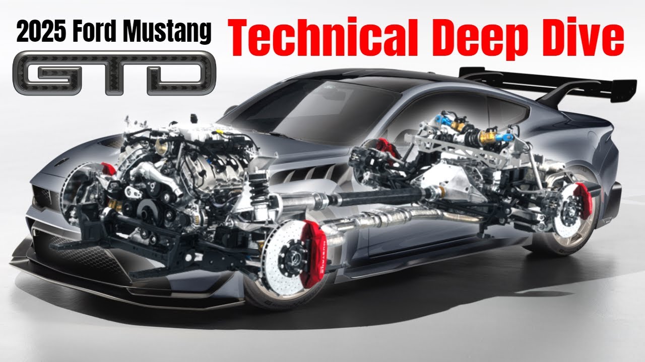 Технический обзор Ford Mustang GTD 2025 года