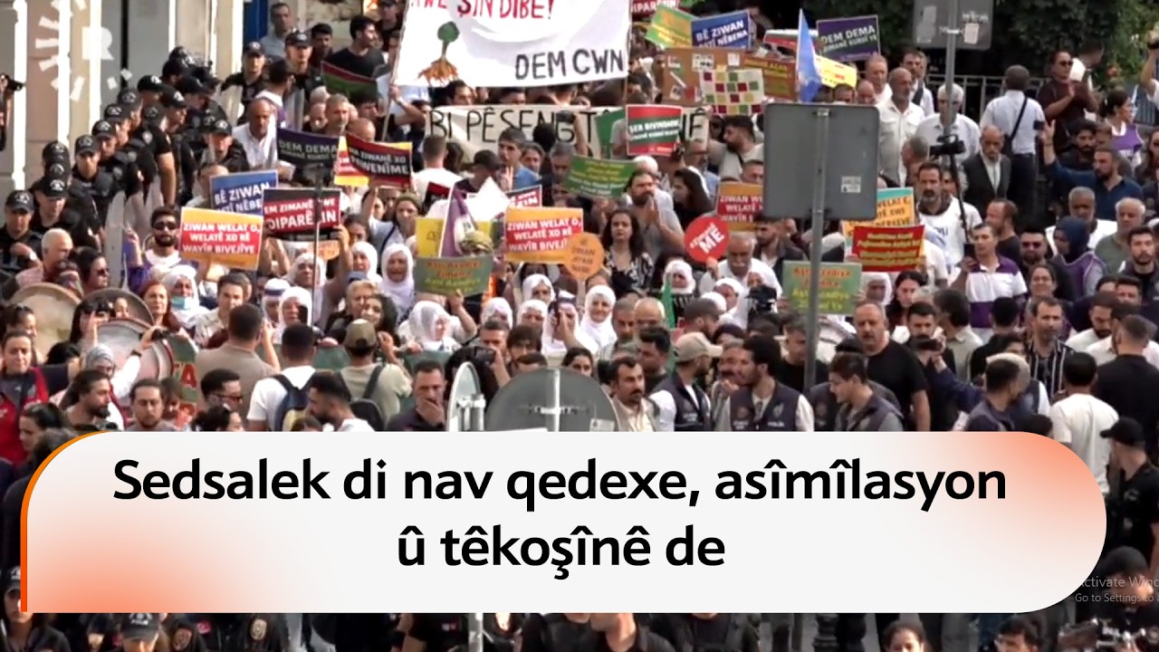 Li Tirkiyeyê rewşa Kurdî: Sedsalek di nav qedexe, asîmîlasyon û têkoşînê de