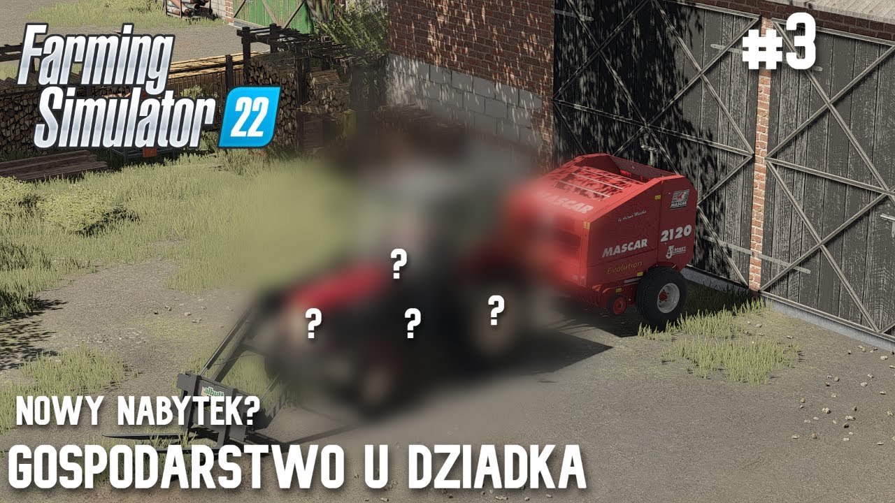 Farming simulator 22 #3 Nowy nabytek?