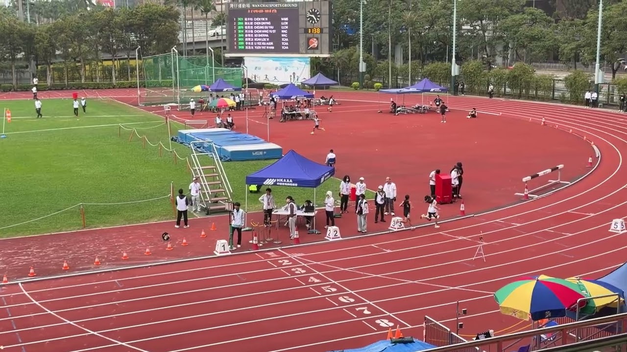 2026年度香港青少年分齡田徑賽第一站 女子 U16-20 800米決賽第二組