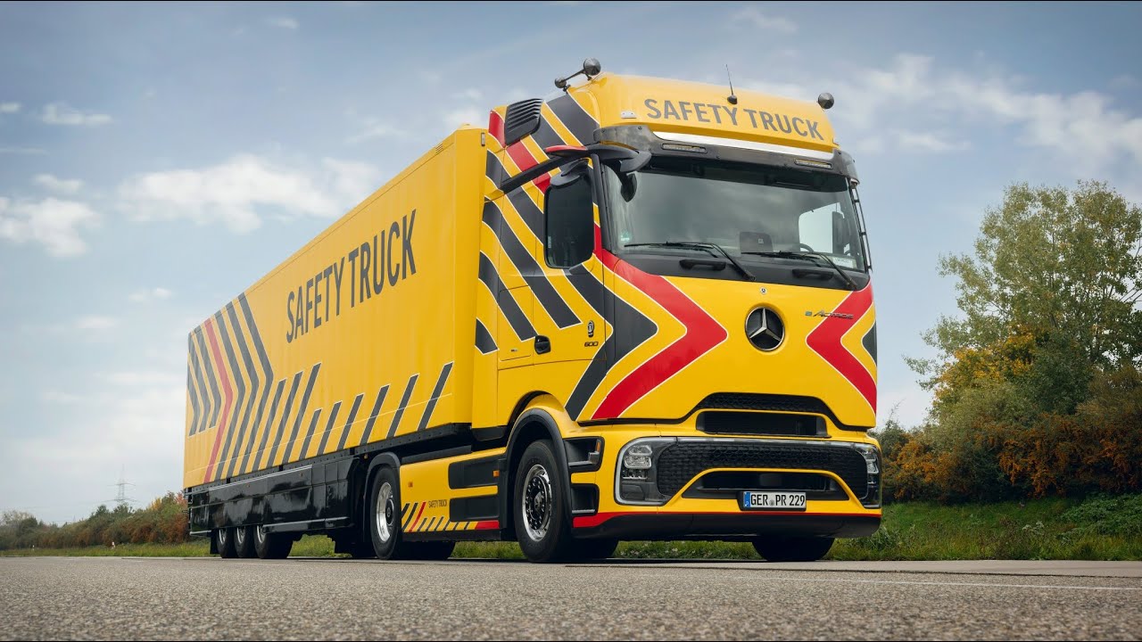 TTMtv SHORTSTORIES - New Mercedes-Benz Safety Truck eActros 600