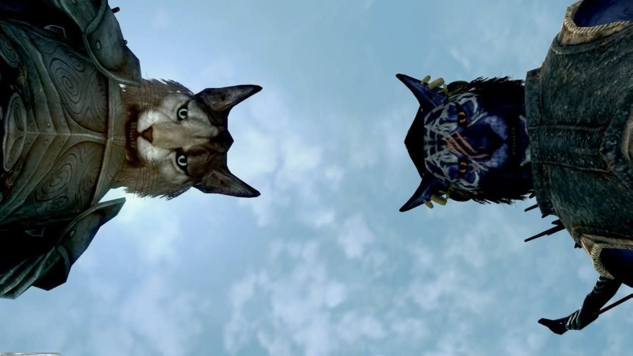 Glitchy Modded Skyrim 27