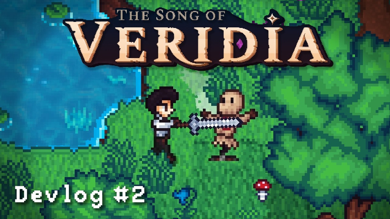 Melee Combat & World Transitions! | The Song of Veridia Devlog #2