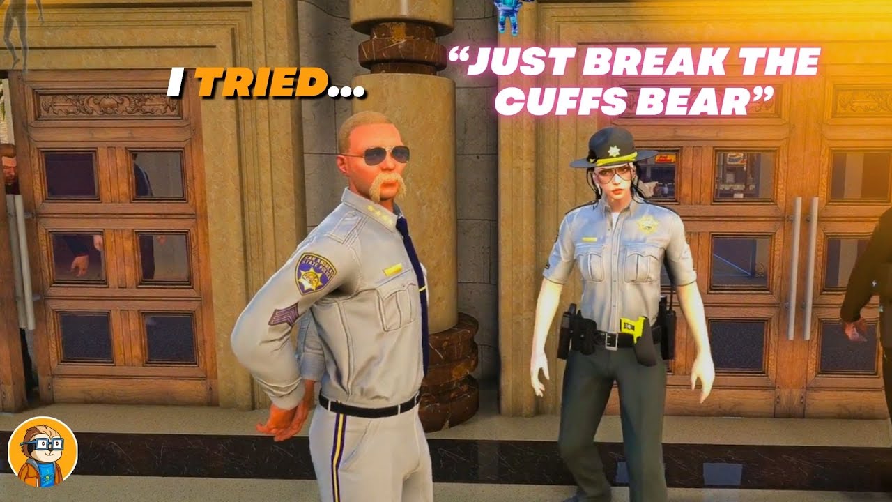 Onfire Tries To Encourage Soze To Break Out Of The Cuffs Before Sent TO Prison | NoPixel 4.0